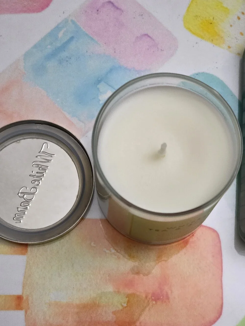 Bath & Body Works White Tea & Sage Hand Soap, Candle & Room Spray Set NEW - Picture 2 of 4